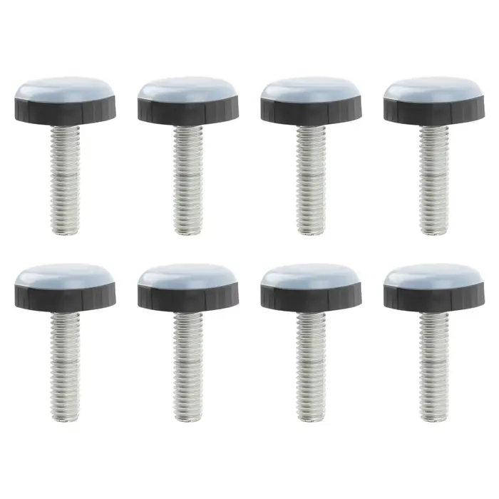 Kit de 8 patins ronds pour pieds de table et chaise