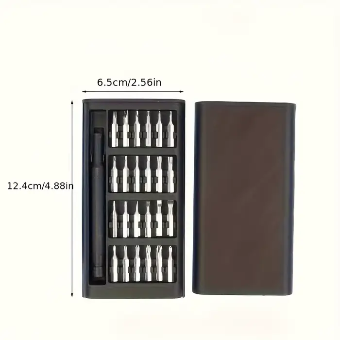 Jeu de tournevis mini 25 en 1, tournevis à tête plate et à tête cruciforme, adapté à l'électronique,