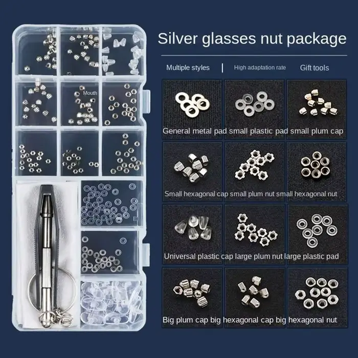 Kit d'outils de réparation de lunettes de soleil