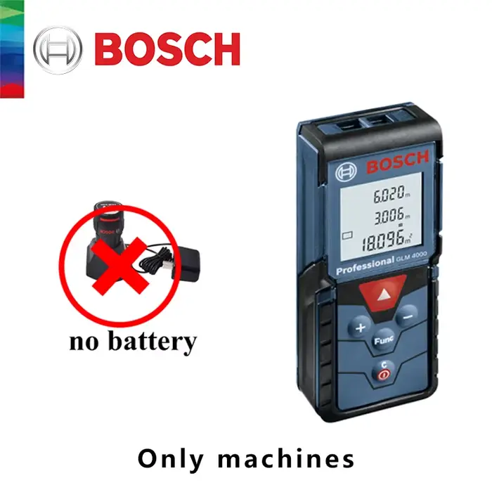 Bosch 40M télémètre Laser GLM 400/4000 Multi Modes télémètre numérique haute précision Laser ruban à