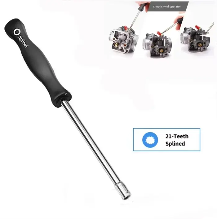 Tournevis outil de réglage du carburateur pour Husqvarna 125 135 136 137 141 142 235 236 355 435 clé