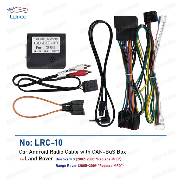 Accessoires de voiture câble Radio Android adaptateur CANBus pour Land Rover Discovery 3 Range Rover
