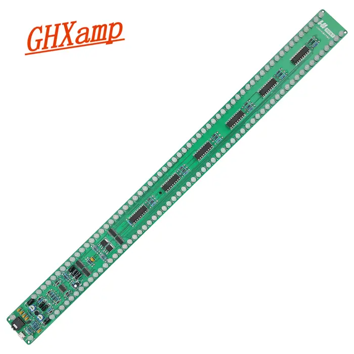 GHXAMP 120 LED indicateur de niveau stéréo contrôle du son Audio musique spectre électronique VU mètre LED