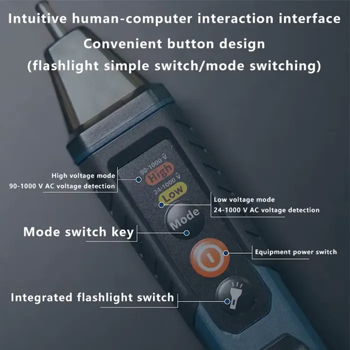 BOSCH GVD 1000-17 testeur de tension professionnel sans contact auto-test IP67 note double tension a