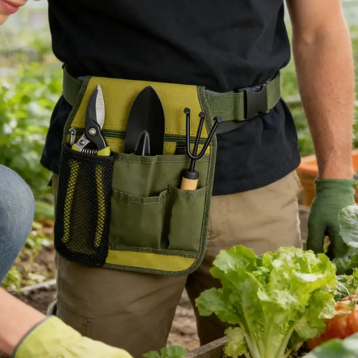 Sac de rangement pour outils de jardinage