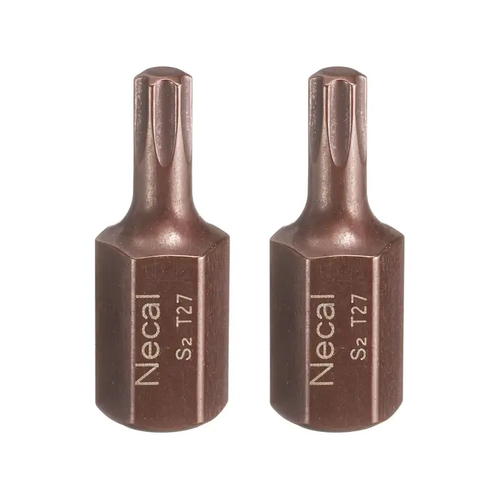 Embout de tournevis Torx tige hexagonale 30mm S2 acier sécurité inviolable tête