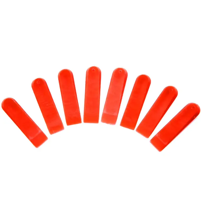 Entretoises de carreaux en plastique, Clips de positionnement réutilisables, niveleur rouge pour sol
