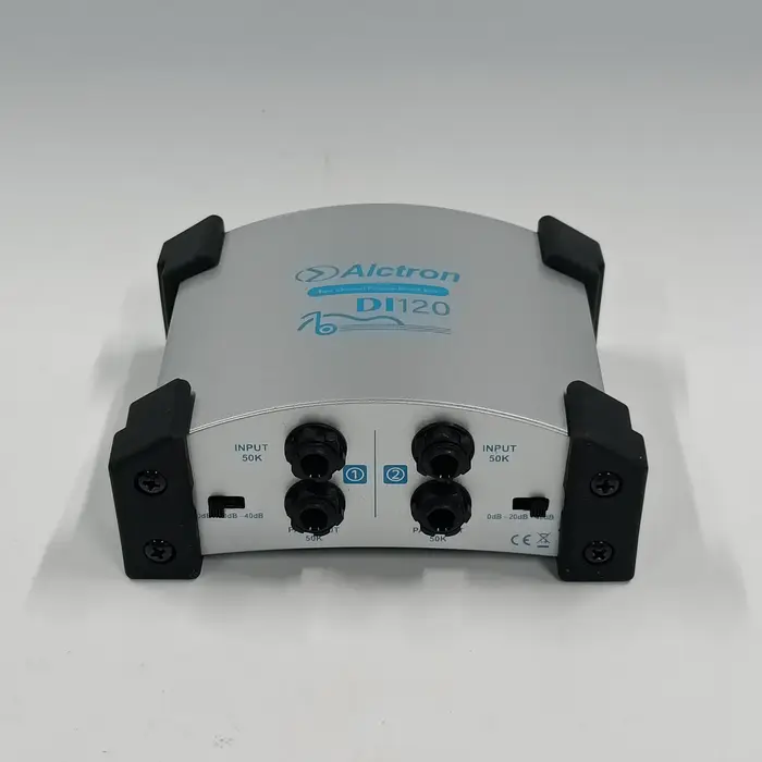 Alctron DI120 convertisseur d'impédance de boîtier DI passif bidirectionnel effecteur de scène DIBOX