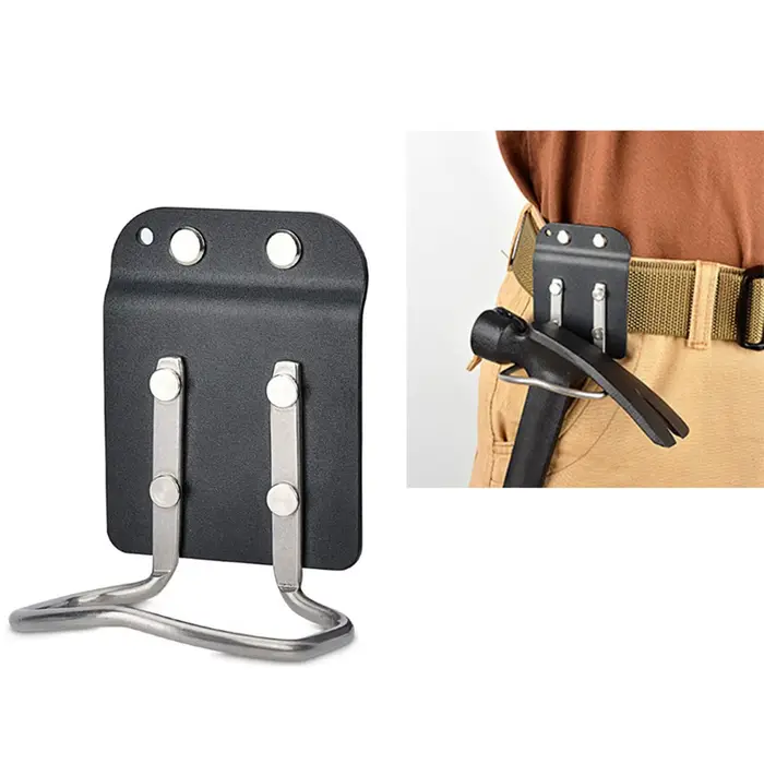 Support de marteau portable multifonctionnel en acier inoxydable pour ceinture