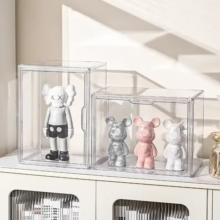 Boîte de rangement transparente