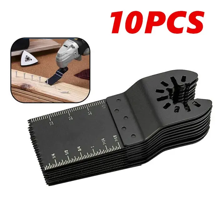 10 lames d'outils oscillants