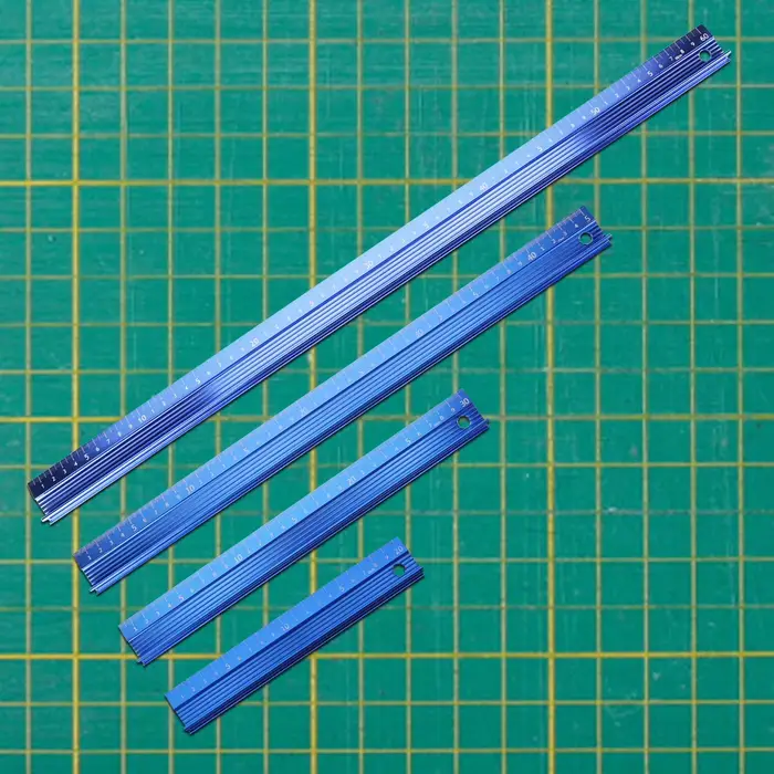Règle de coupe en métal 20CM 30CM 45CM 60CM