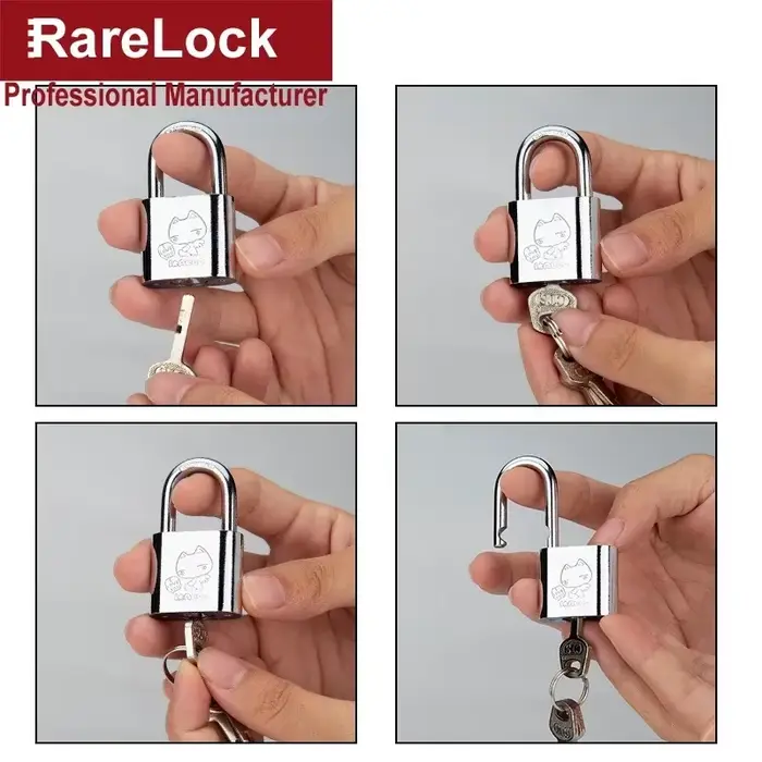 Rarelock-Mini Cadenas de Dessin Animé MS288 G