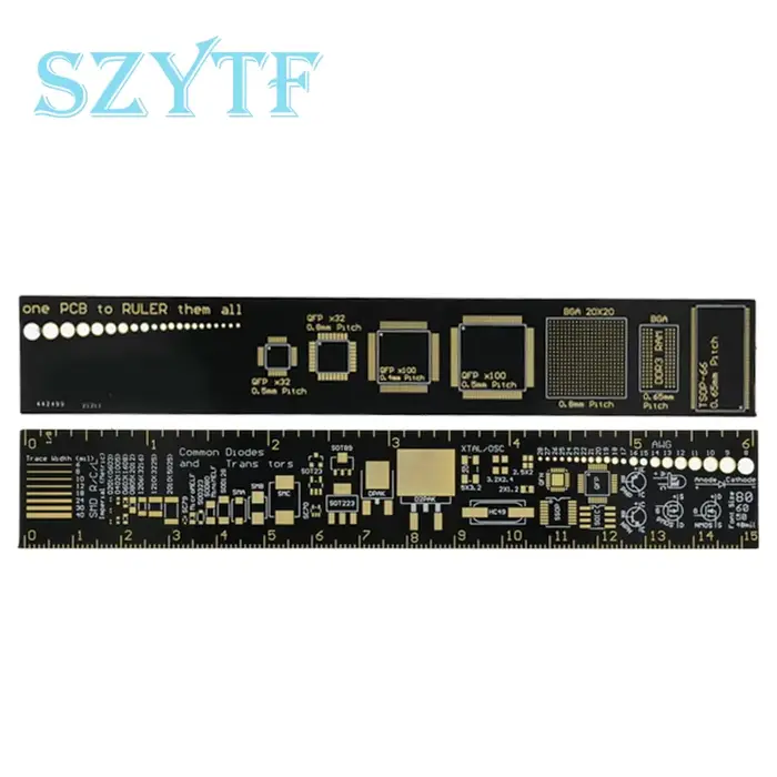 Règle PCB 5 types 9CM 15CM 20CM 25CM 30CM