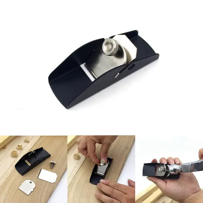 Mini avion outils de menuiserie sur bois raboteuse manuelle de charpentier raboteuse en alliage d'al