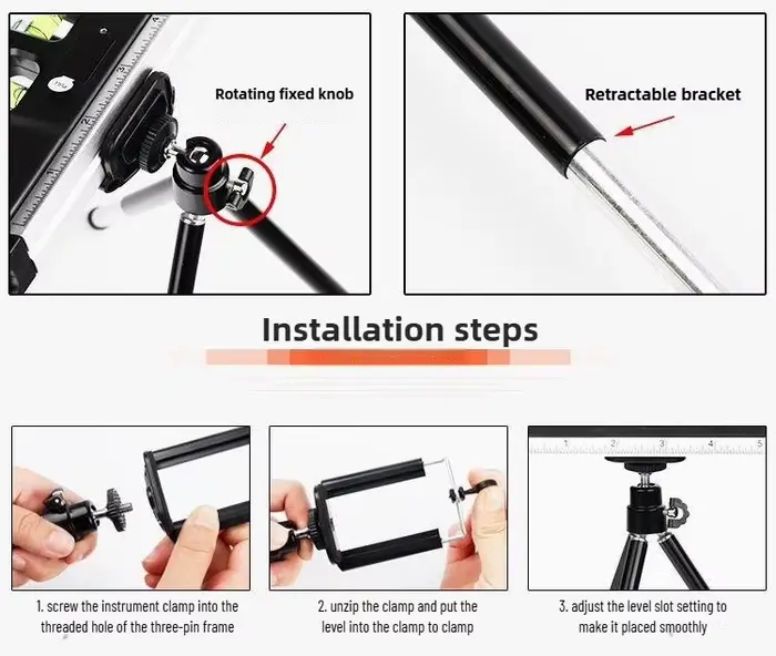 Niveau Laser infrarouge 4 en 1
