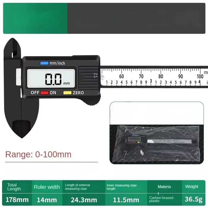 Vernier outil à pied à coulisse numérique calibrateur Pied a Coulisse outils d'inspection travail me