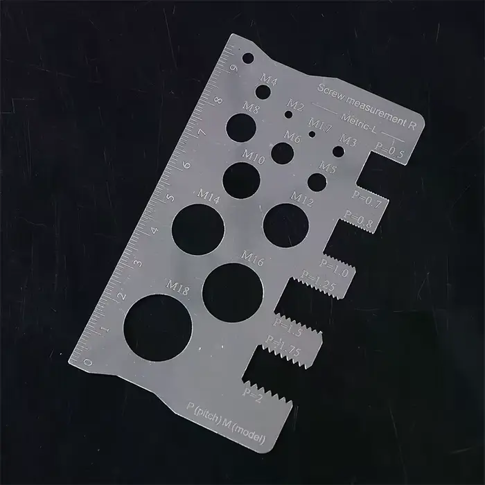 Durabler règle en acier inoxydable