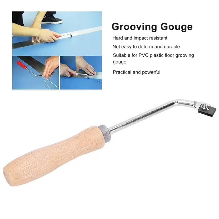 Gouge de rainurage en bois de hêtre