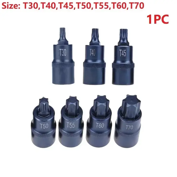 Embout de tournevis Torx 1/2 pouces