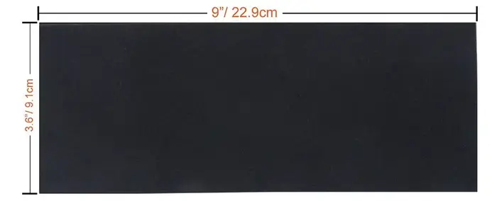 Assortiment de feuilles de papier abrasif pour ponçage automobile, finition de meubles en bois, 23x9