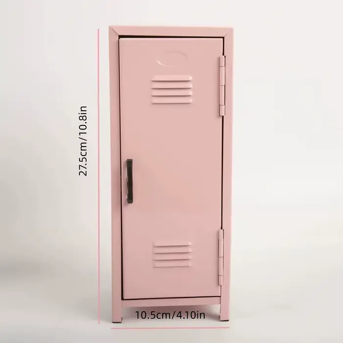 Armoire de rangement en métal Kawaii