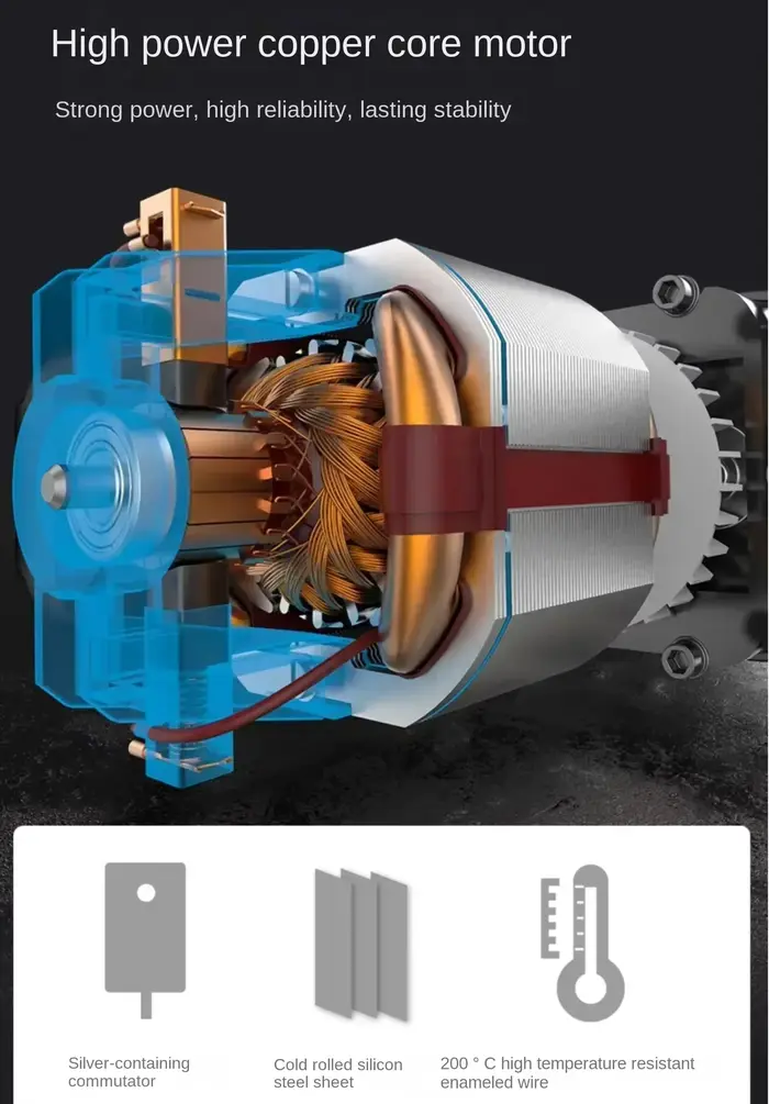 Combo marteau électrique et ciseau 220 V pour le perçage et le cisaillement du béton