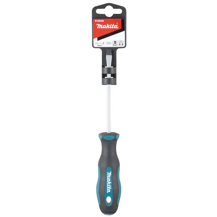 Makita B-66036 tournevis SL5.5 x 100mm degré d'usure ergonomique électricien réparation