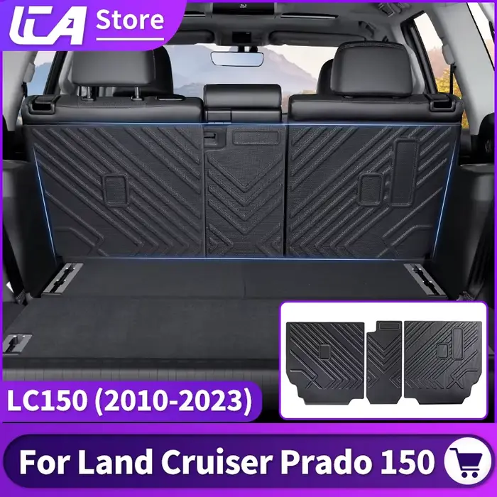 For 2010-2023 Toyota Land Cruiser Prado 150 Sept sièges Dédié Deuxième rangée Coussin de siège arrière LC250 FJ250 Série Intérieur Mis à niveau Accessoires Modification Tuning 2022 2021 2020 2019 2018