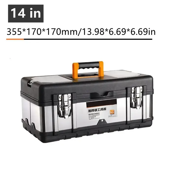DIVEDEER 14/17/20 pouces boîte à outils multi-tailles double organisateur d'outils avec poignée