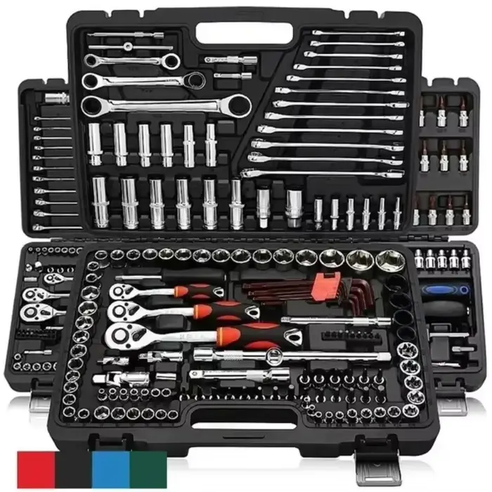 Kit d'outils pour moto avec clé à cliquet rapide