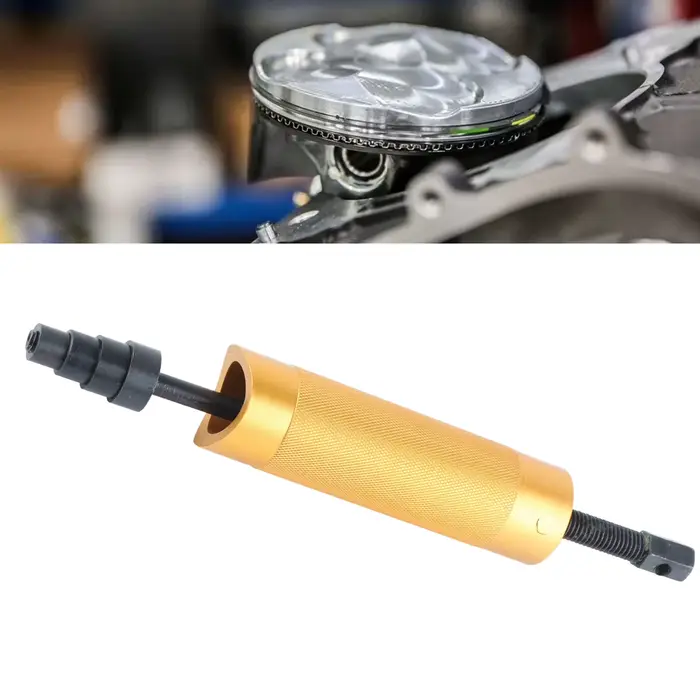 Extracteur de goupille de Piston 12-24mm, alliage d'aluminium Orange noir, outil de retrait pour mot