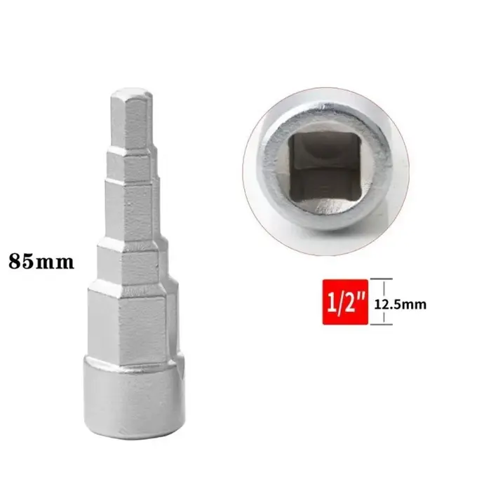 Radiateurs en acier au carbone durable, 1 ", 2", utilisation facile, clé en 5 étapes, accessoires pour outils à main