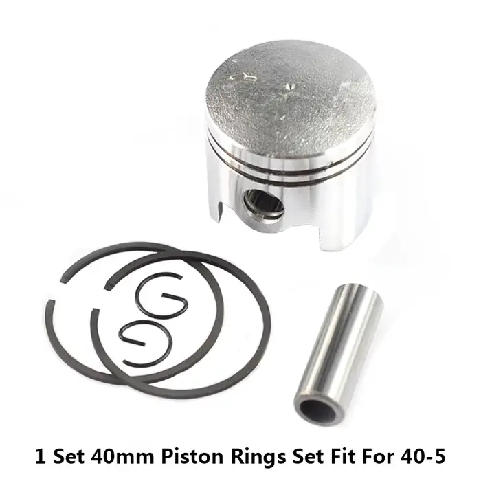 XCAN 40mm jeu d'anneaux de Piston brosse électrique tondeuse Kit de Piston adapté 40-5 43cc BC430 CG