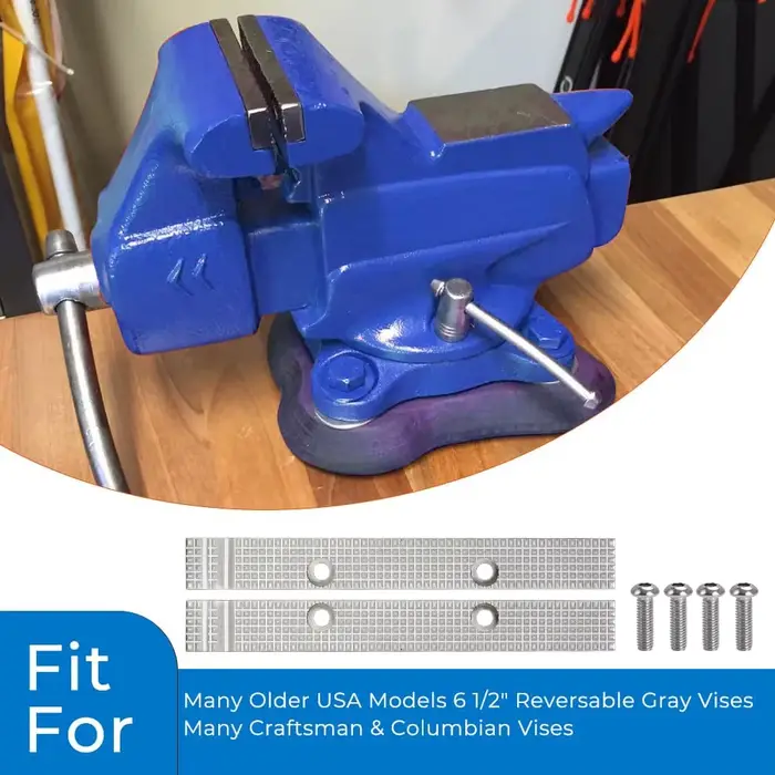 Patins de mors de presse-outils Craftsman avec quatre vis