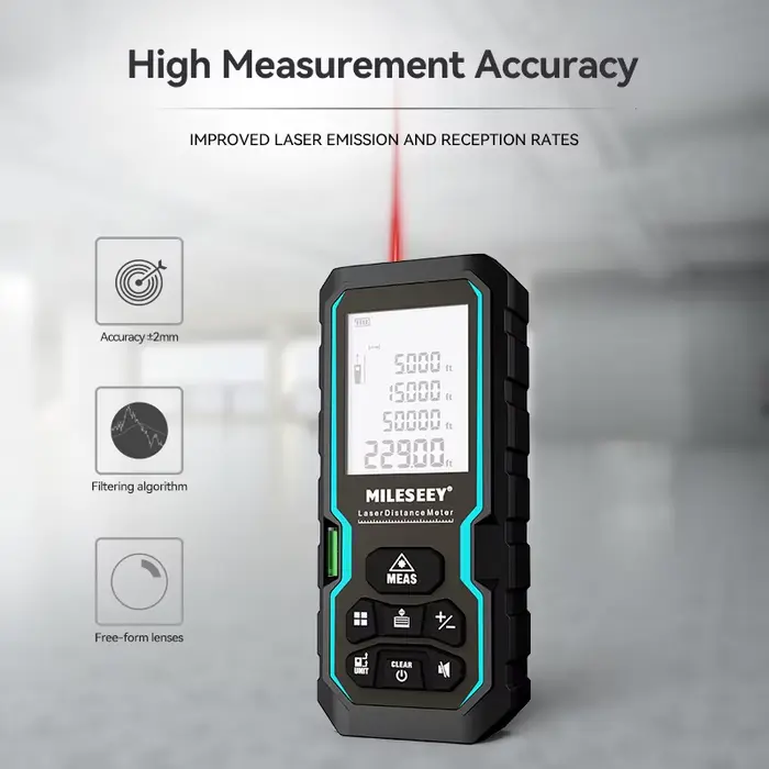 MILESEEY metre laser, telemetres laser