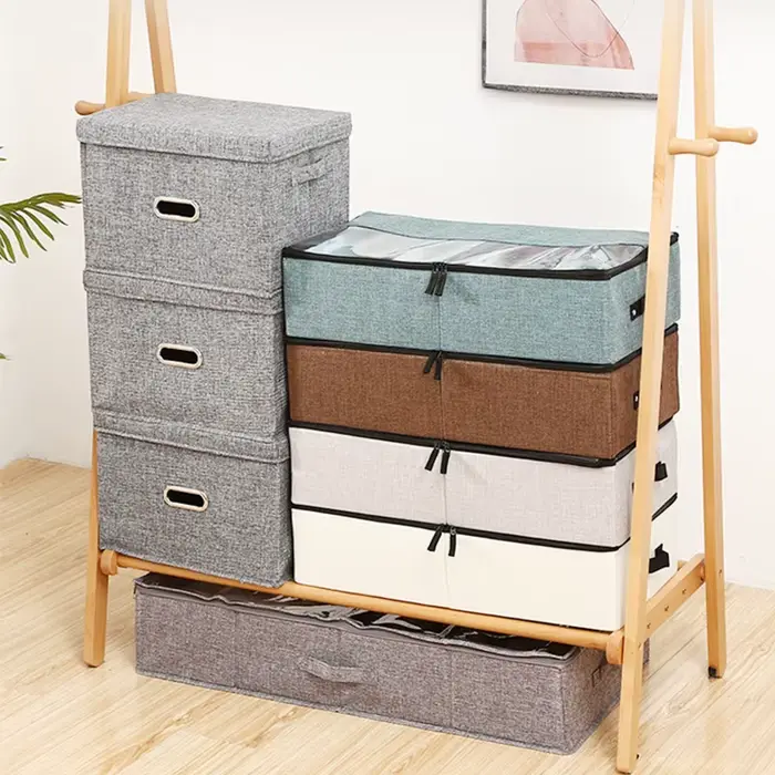 Boîte de rangement pliable