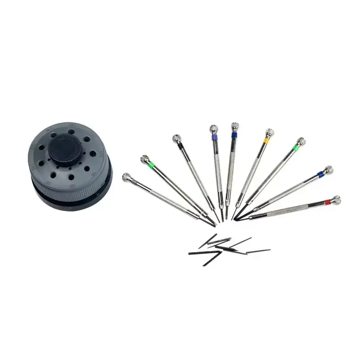 Jeu de tournevis de précision en acier inoxydable