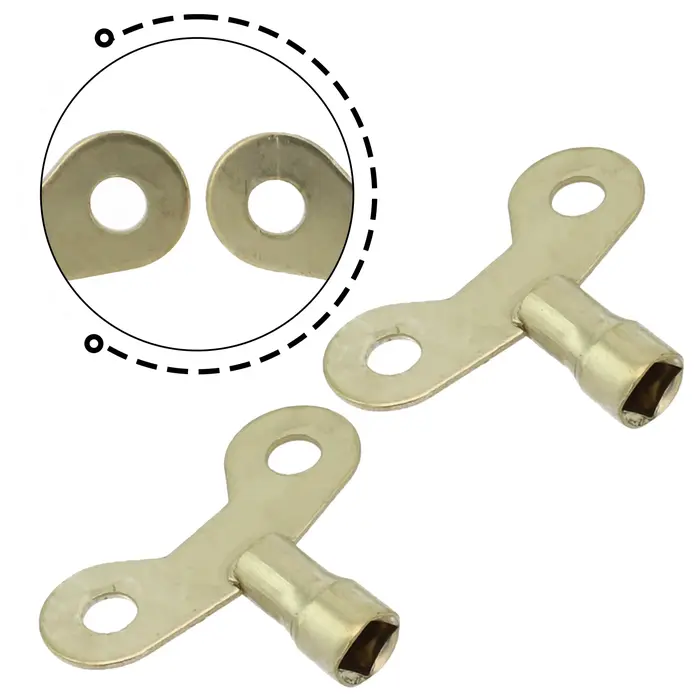 2 * clé de robinet radiateur plomberie purge clé