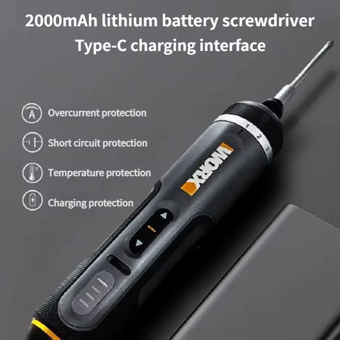 Worx 4V Mini jeu de tournevis électriques WX242 WX241 WX240 tournevis électriques sans fil intellige