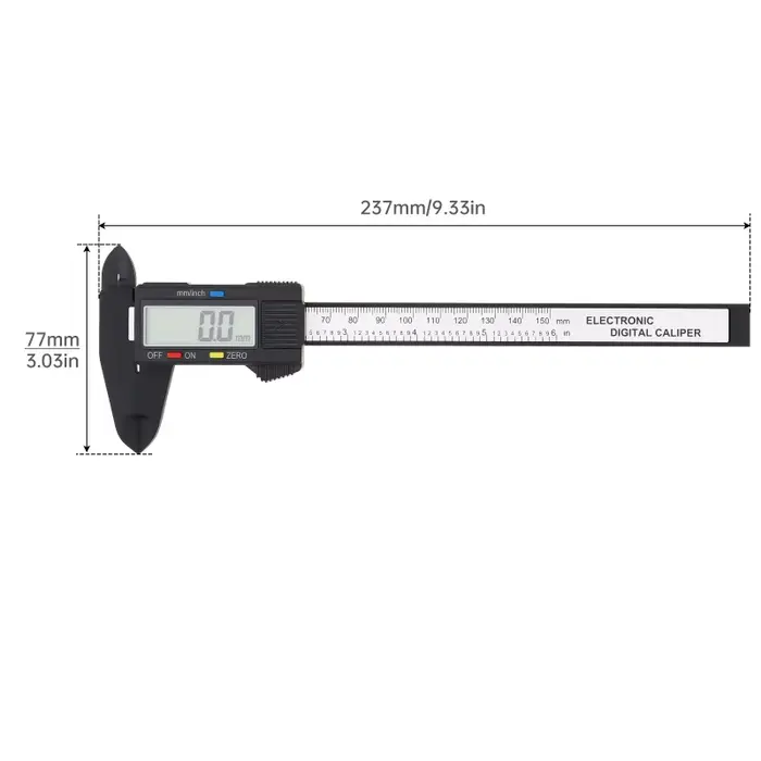 Écran LCD 150mm pied à coulisse numérique électronique
