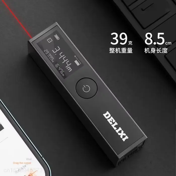 Nouveau DELIXI télémètre Laser règle électronique Portable
