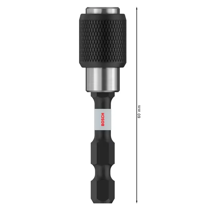 BOSCH 2608522320 PRO porte-embout à Impact changement rapide 60 mm 1/4 pouces tige hexagonale choisir clic haute dureté fixation d'outil Durable