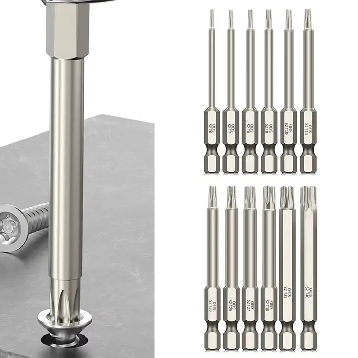 Jeu d'embouts de tournevis magnétiques Torx