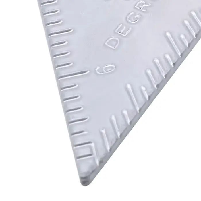 Règle triangulaire en alliage d'aluminium