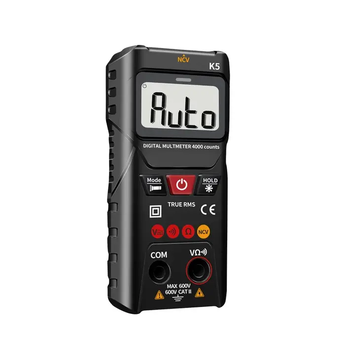Multimètre numérique 4000 compteur voltmètre avec Mode automatique/manuel