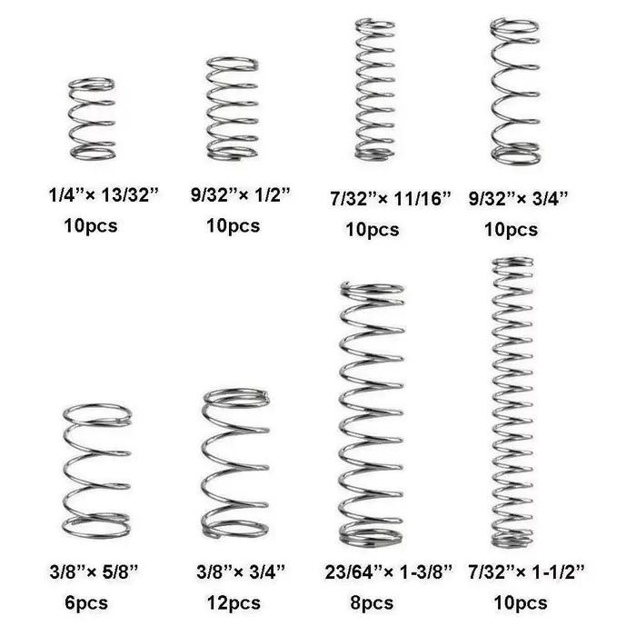 Kit de ressorts de Compression de taille mixte