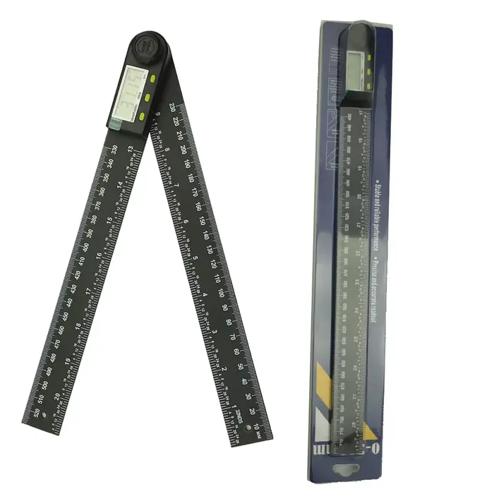 Inclinomètre numérique de haute précision 300 mm, rapporteur numérique, goniomètre électronique, outil de mesure d'angle