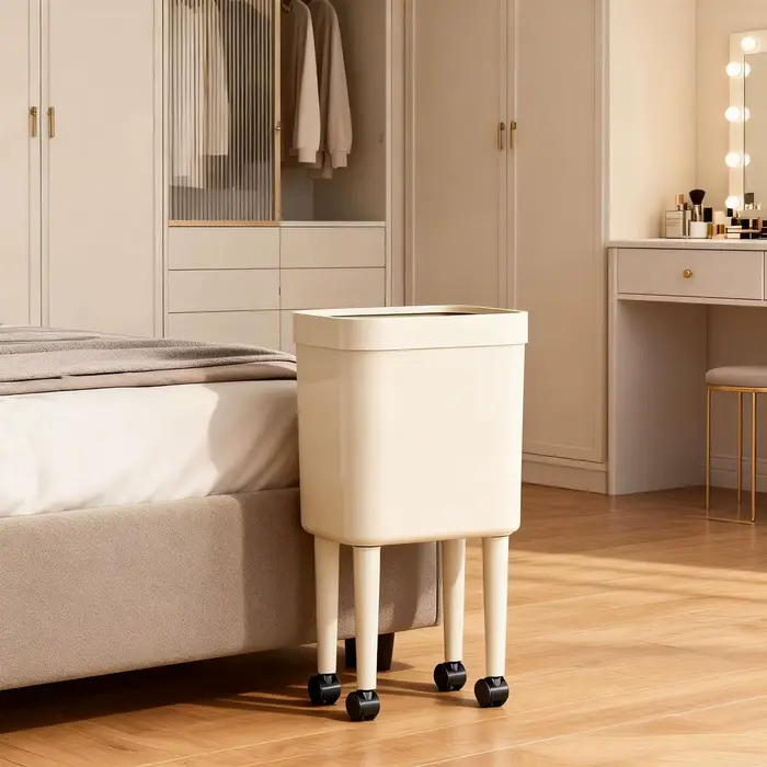 Poubelle pratique, poubelle à déchets, corbeille à papier pour bureau, cuisine, chambre, toilettes