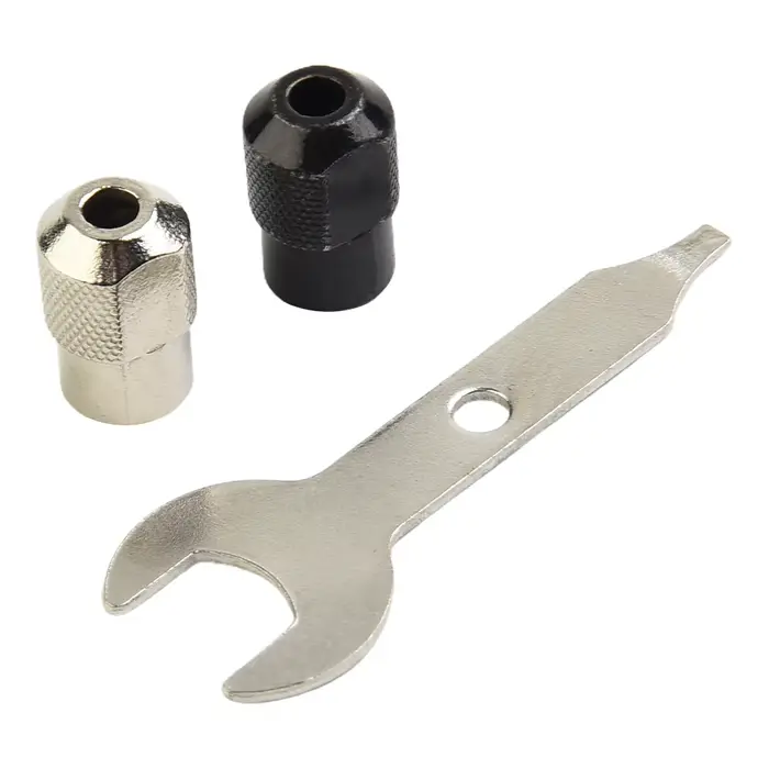 Mandrin de meulage électrique M8x0.75mm, accessoires d'outils rotatifs avec clé, écouvillons d'embou